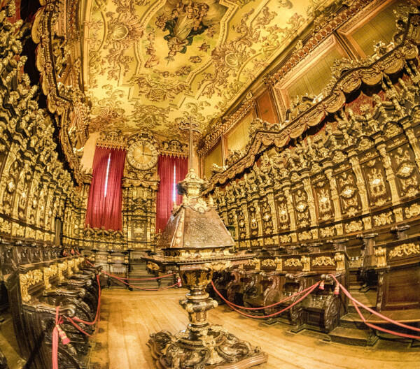 Casco histórico de Braga con catedral